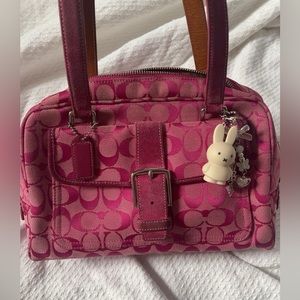 Coach vintage y2k pink purse **RARE**